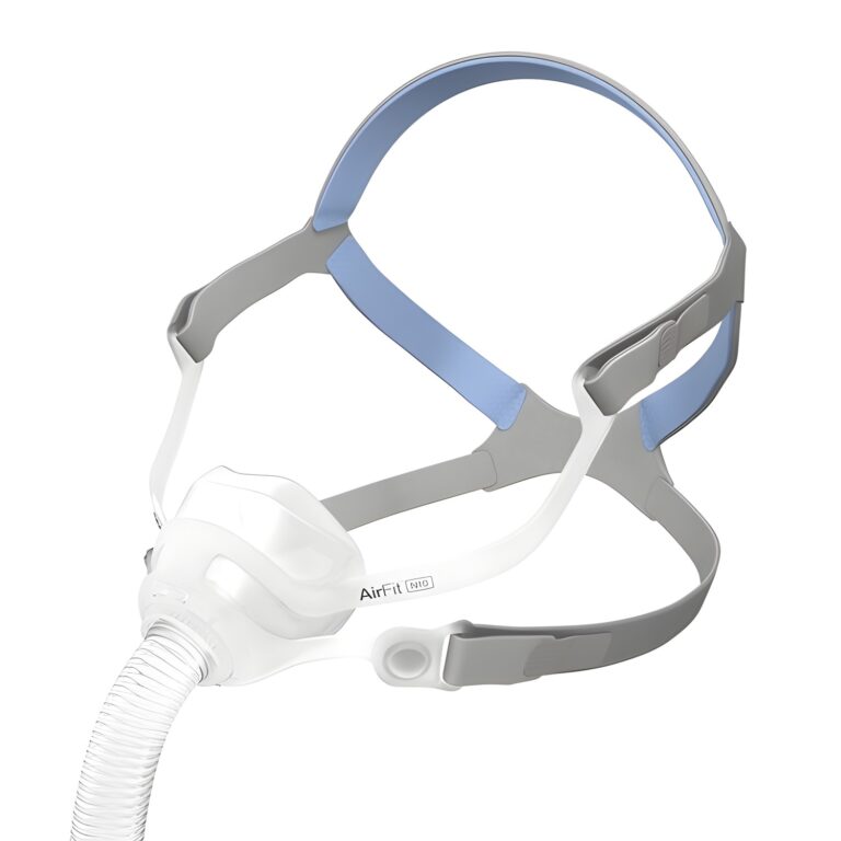 ResMed AirFit N10 CPAP-Nasenmaske mit Kopfbedeckung