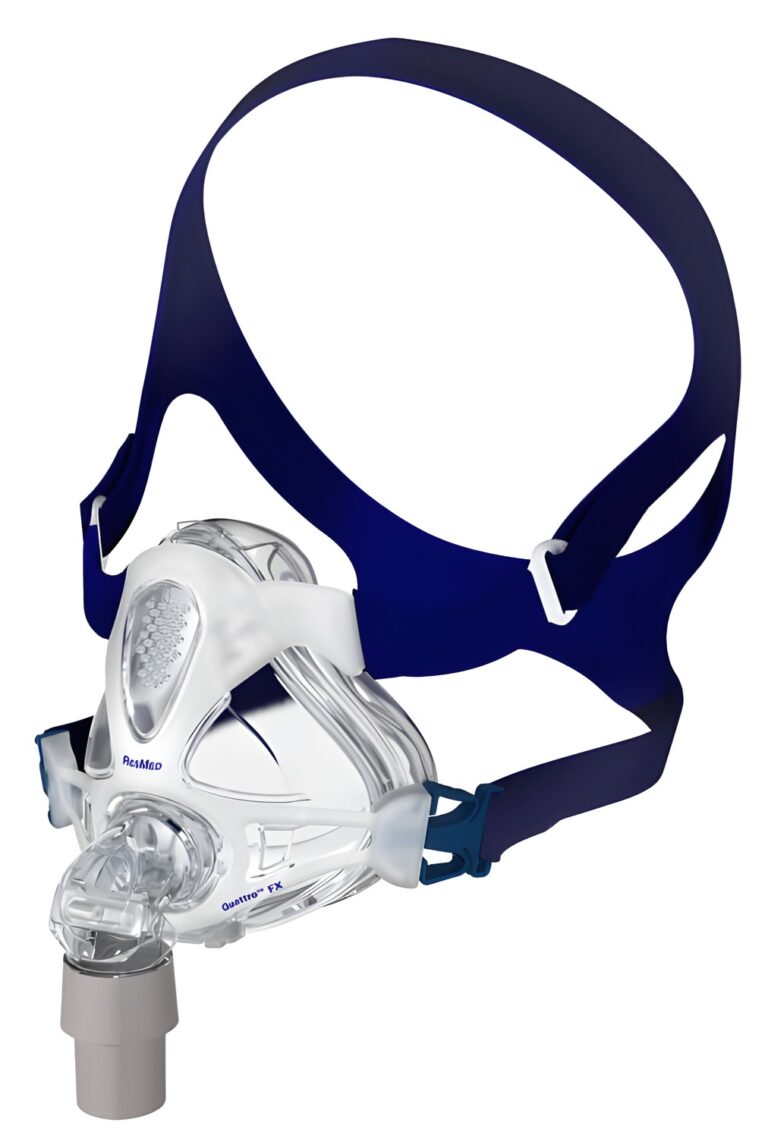 ResMed Quattro FX CPAP-Vollgesichtsmaske mit Kopfbedeckung