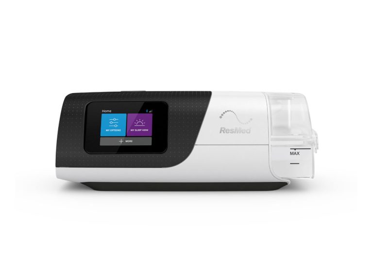 ResMed S11 AutoSet Komplettpaket mit Maske, ClimateLineAir, Luftbefeuchter und Filter